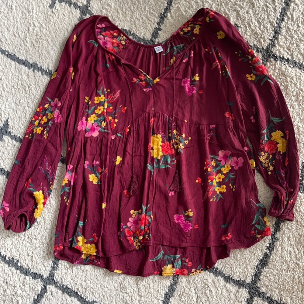Floral blouse